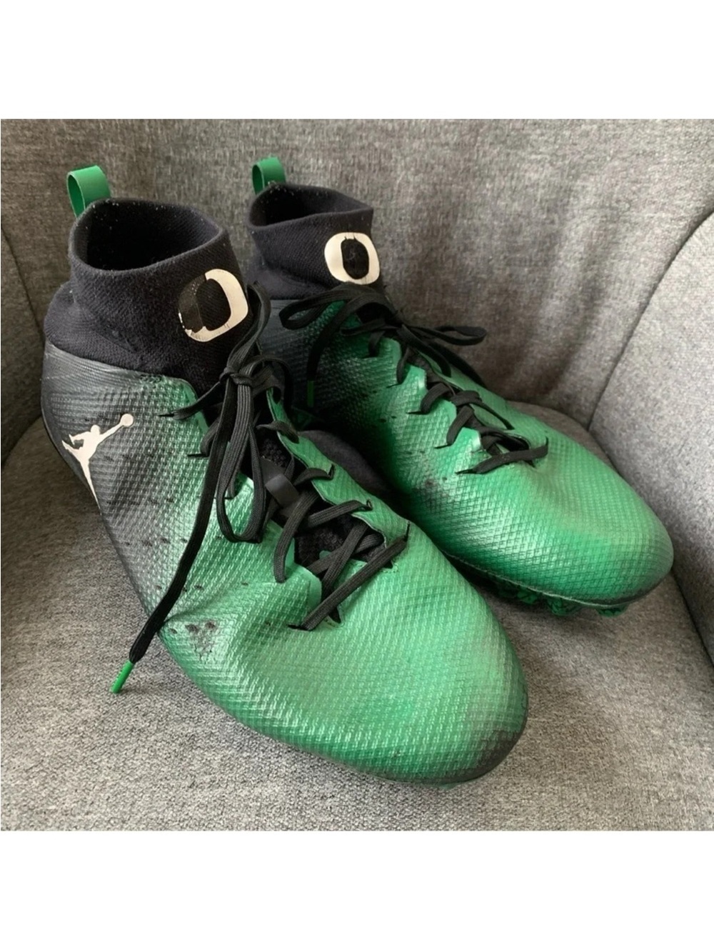 Nike Oregon Ducks Vapor Untouchable Pro3 Team Issued Football Cleats SZ 15 Promo